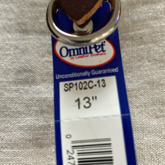 LEATHER DOG COLLAR/Collar de cuero para Perro - Picture 2 of 7